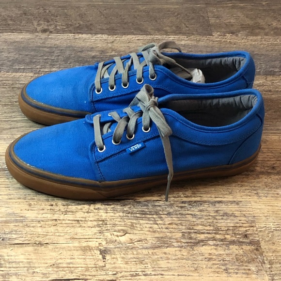 Vans Shoes Men\'s Blue Classic Pro Atwood Low Top Gum Sole True Sneakers Sz 11